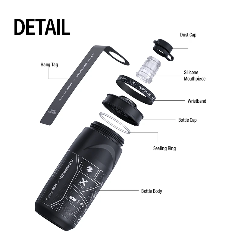 SUNRIMOON Comic Plot Water Bottle